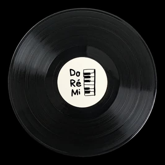 Un disque vinyle